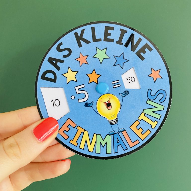 Rechenräder zum 1×1