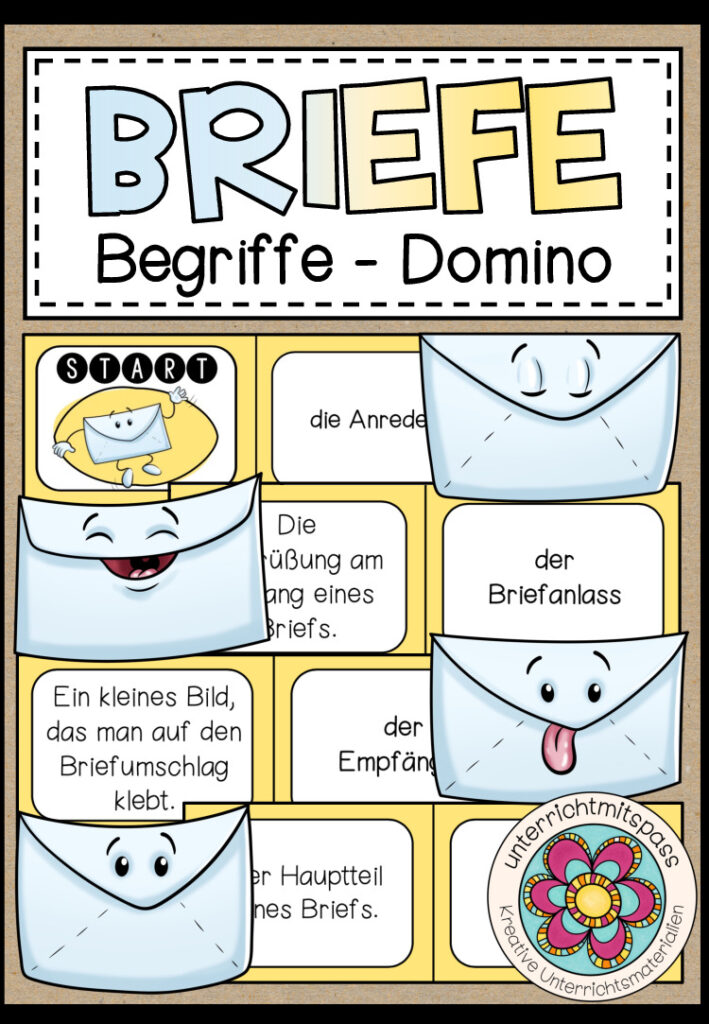 BRIEFE – Begriffe Domino