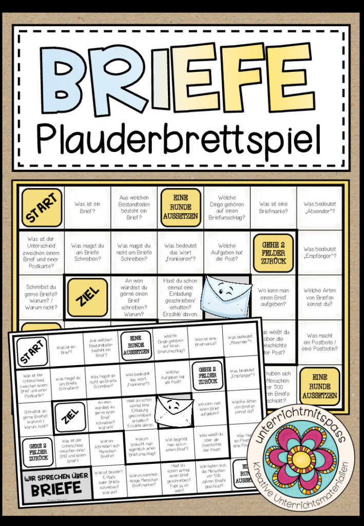 BRIEFE – Plauderbrettspiel