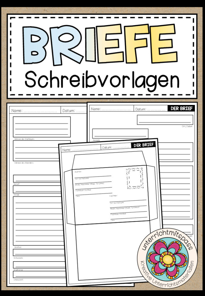 BRIEFE – Schreibvorlagen