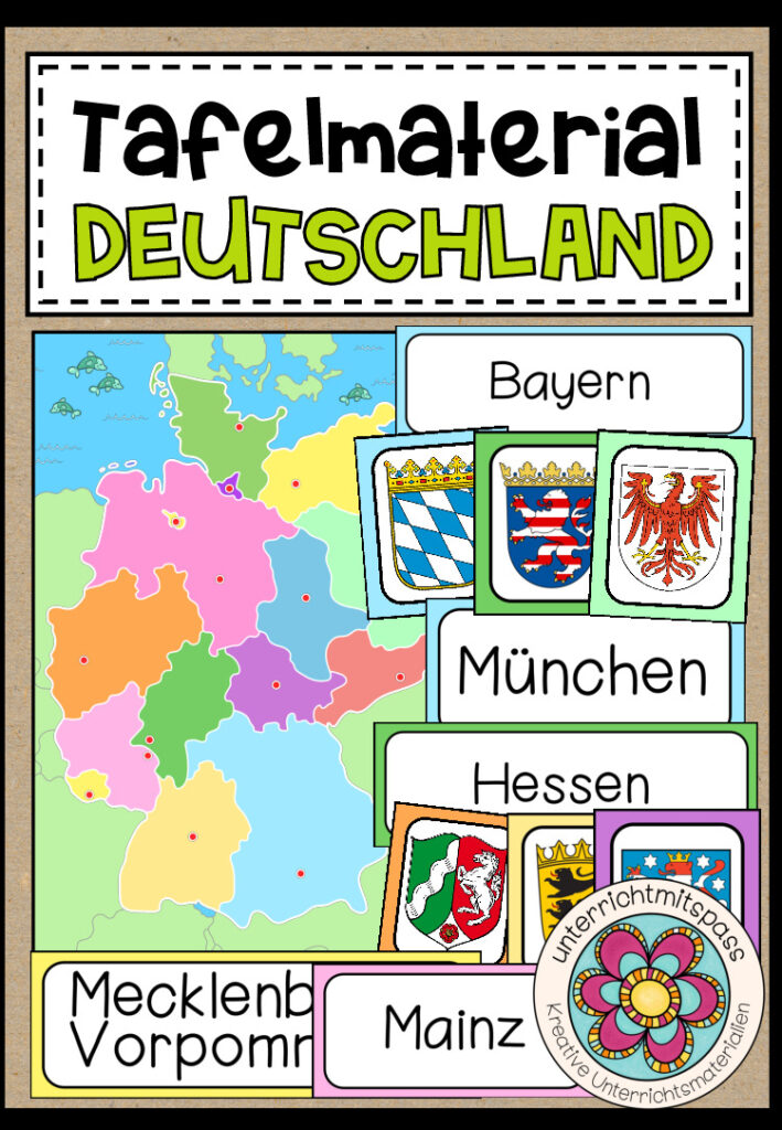 DEUTSCHLAND (Bundesländer) – Tafelmaterial
