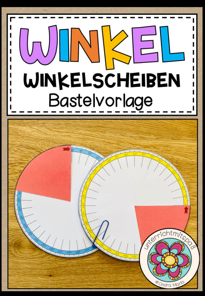 WINKEL – Winkelscheiben (Bastelvorlage)