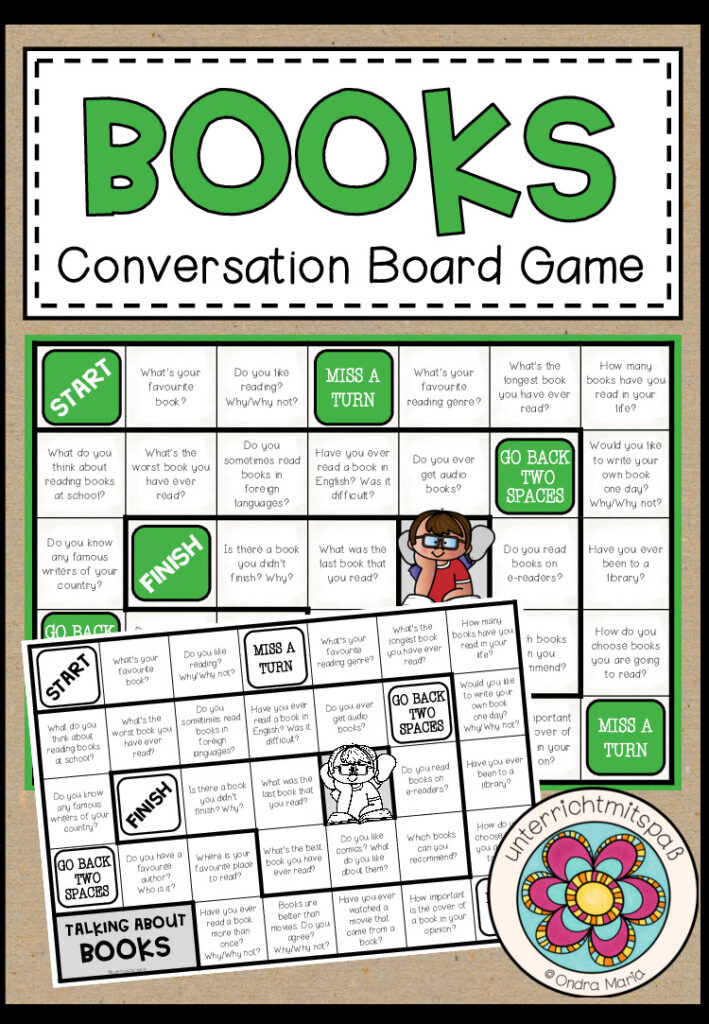 Books – Conversation Board Game