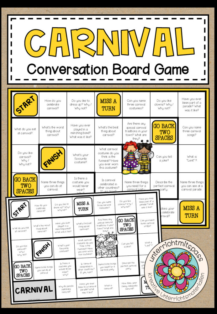 CARNIVAL – Conversation Board Game