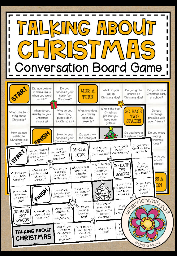 CHRISTMAS – Conversation Board Game
