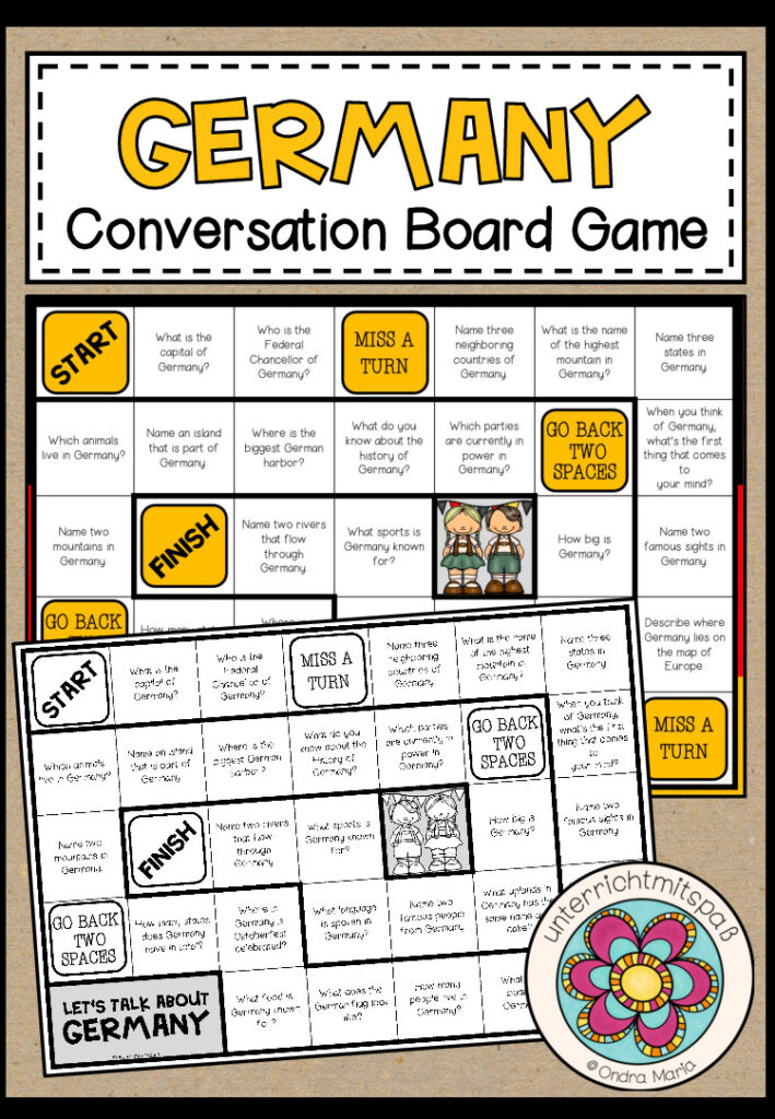 GERMANY – Conversation Board Games