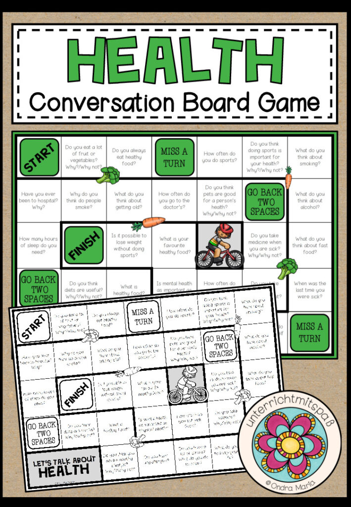 HEALTH – Conversation Board Game