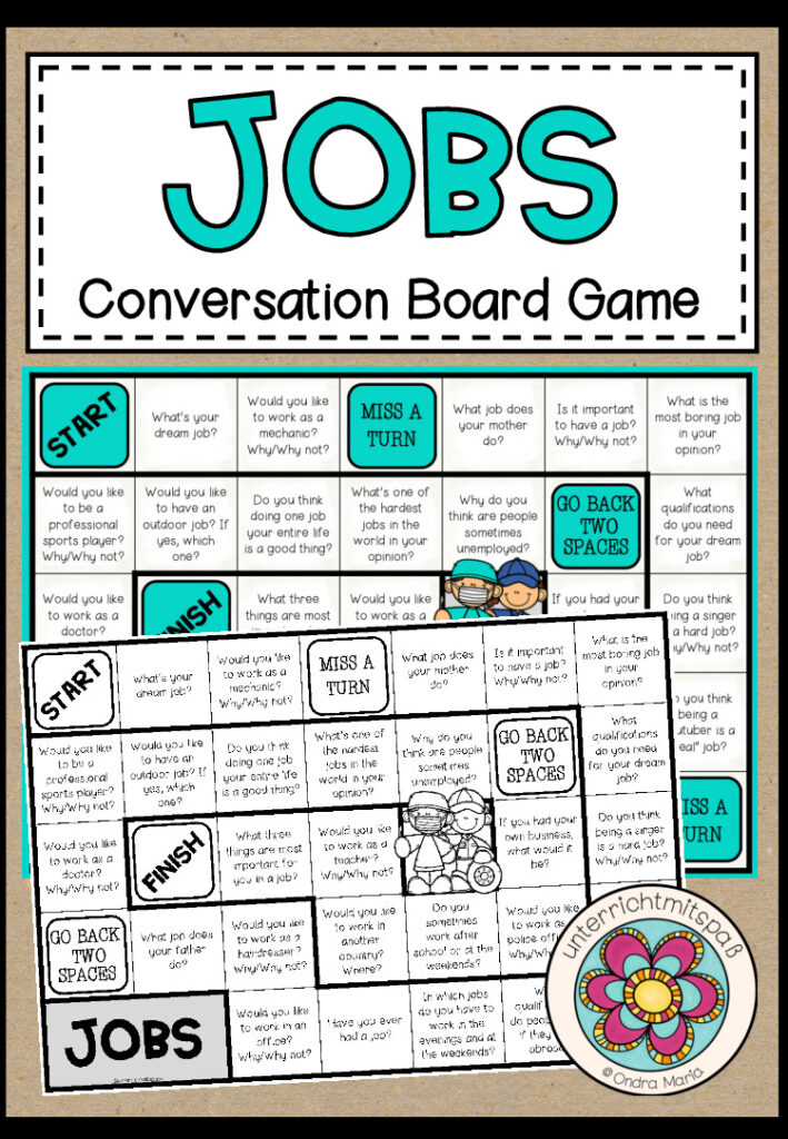 JOBS – Conversation Board Game