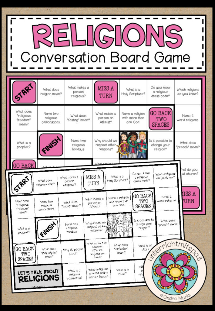 RELIGIONS – Conversation Board Game