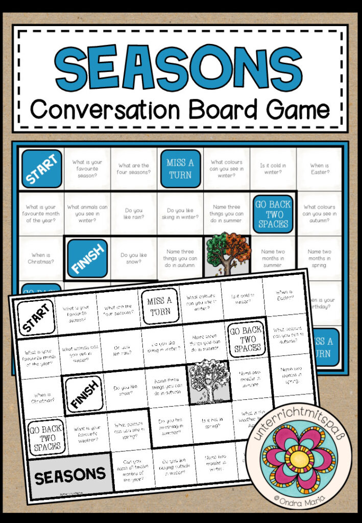 SEASONS – Conversation Board Game