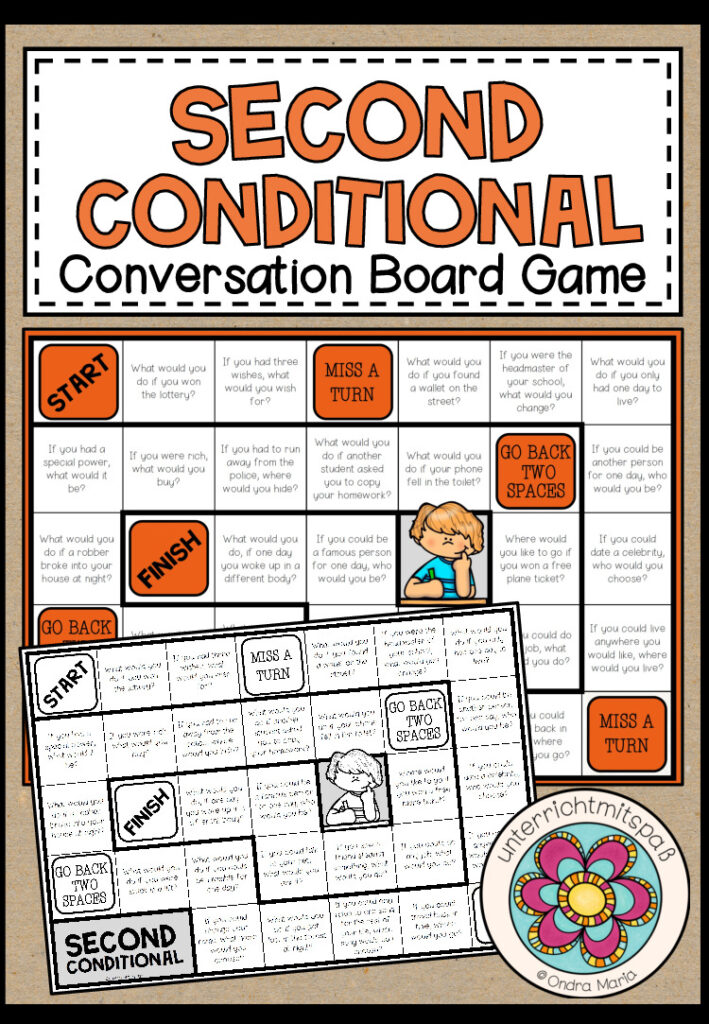SECOND CONDITIONAL – Conversation Board Game