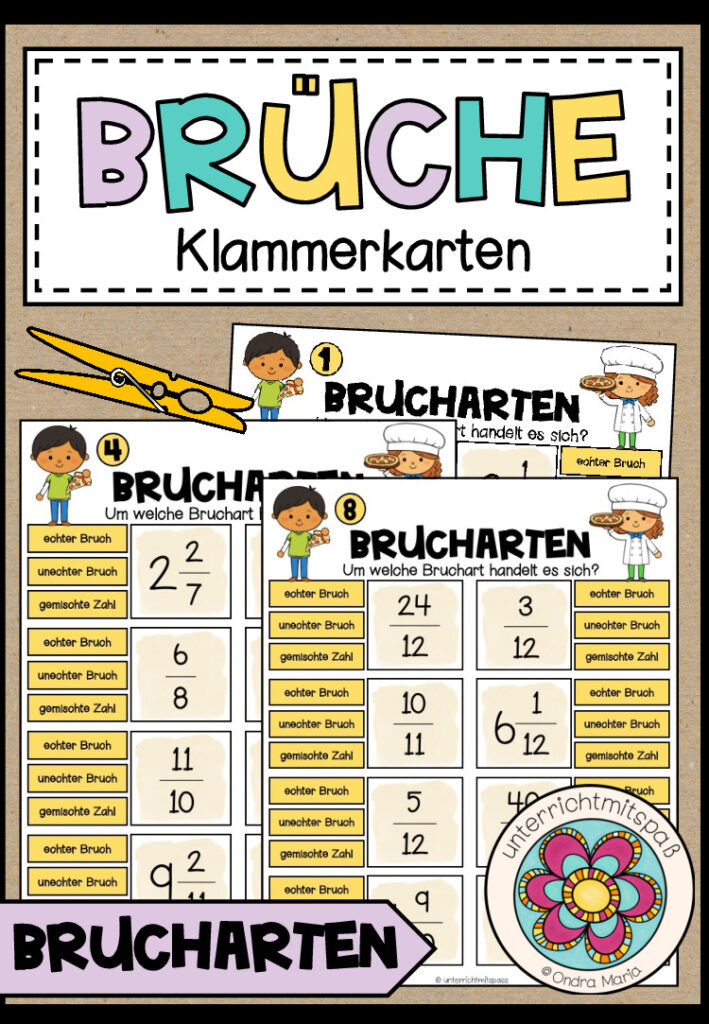 BRÜCHE – Brucharten (Klammerkarten)
