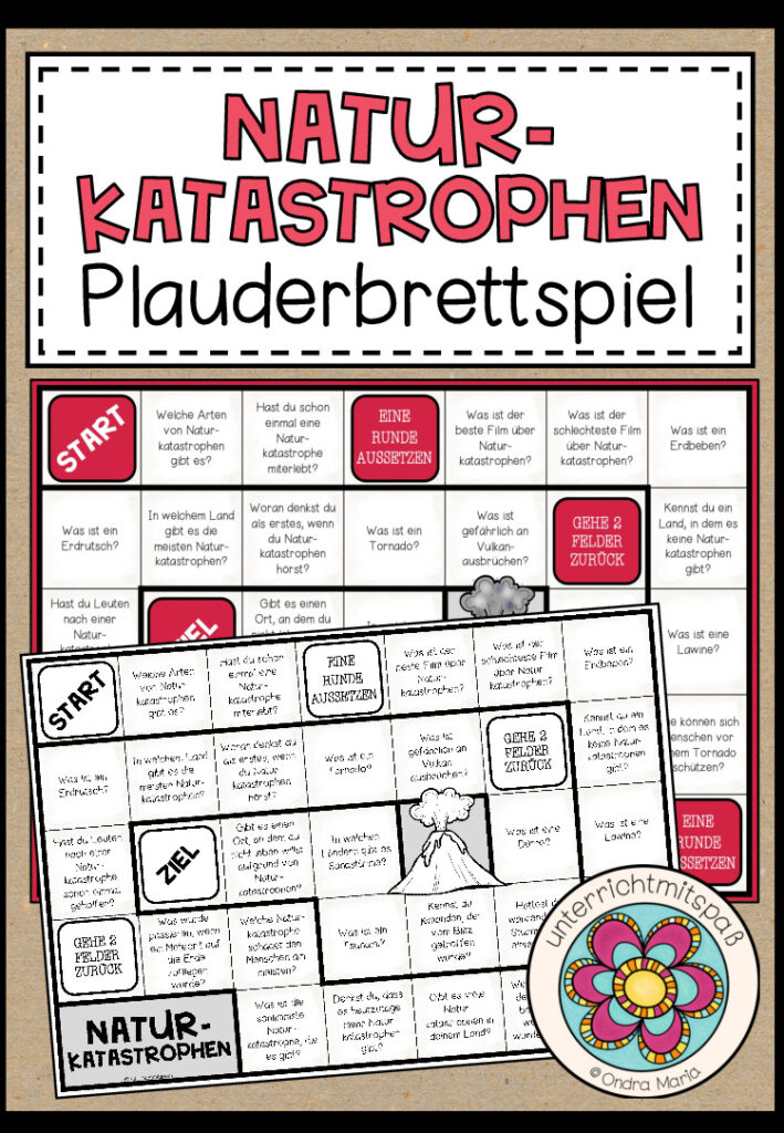 NATURKATASTROPHEN – Plauderbrettspiel