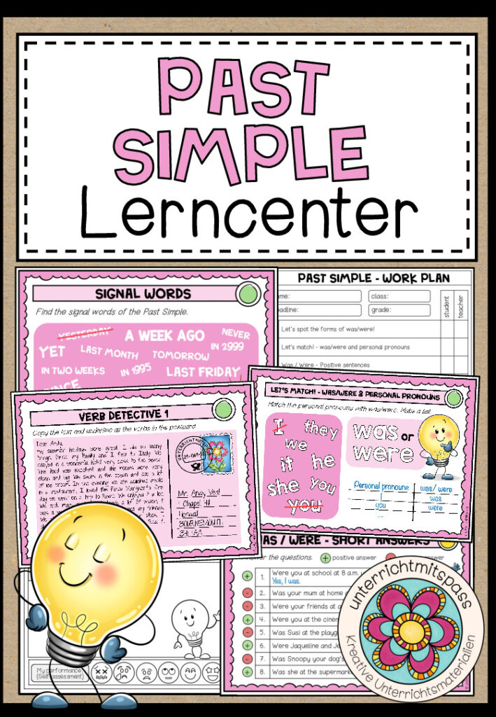 PAST SIMPLE – Lerncenter / Lerntheke