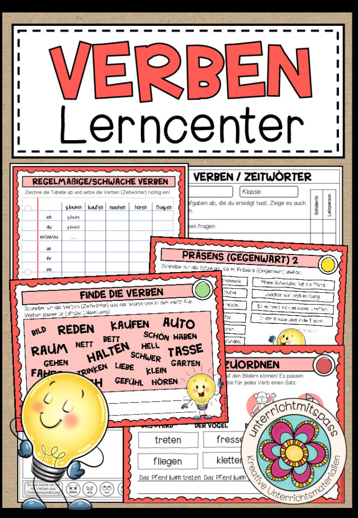 VERBEN – Lerncenter / Lerntheke (4./5. Schulstufe)