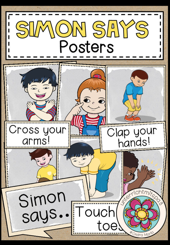SIMON SAYS – Posters