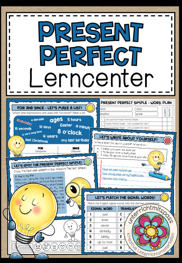 PRESENT PERFECT – Lerncenter / Lerntheke