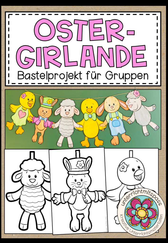 Oster-Girlande – Bastelprojekt