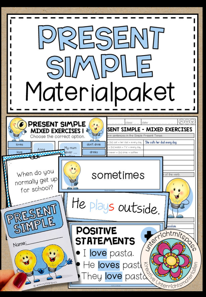 PRESENT SIMPLE – Materialpaket
