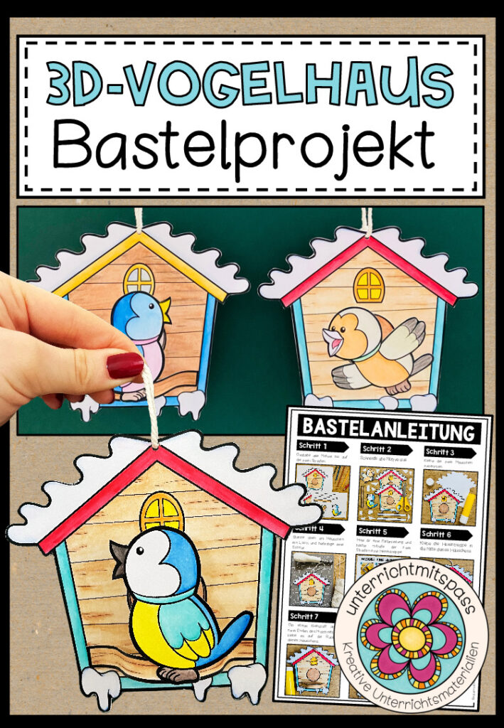 3D-Vogelhaus – Bastelprojekt