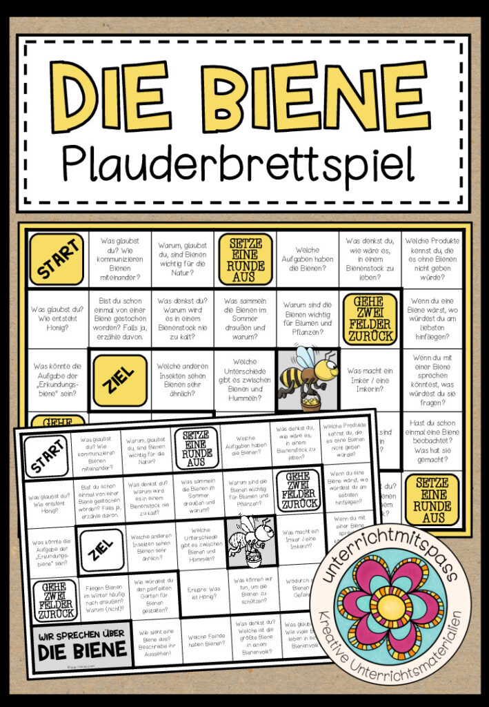 DIE BIENE – Plauderbrettspiel