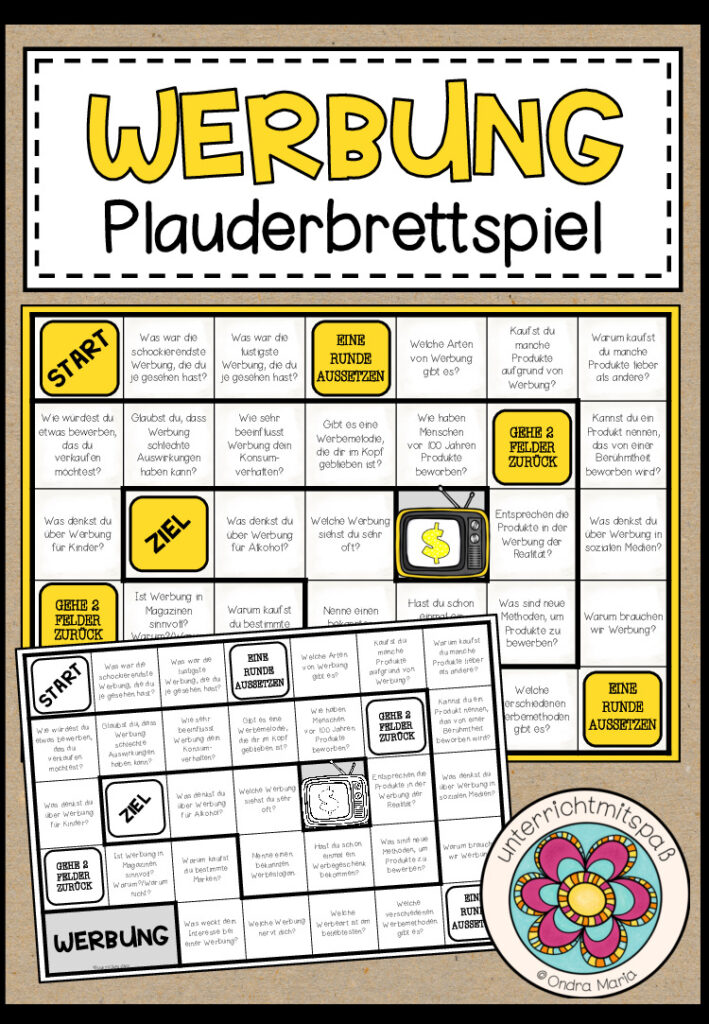 WERBUNG – Plauderbrettspiel