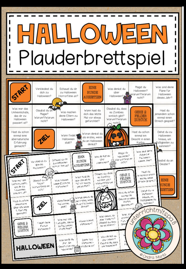 HALLOWEEN – Plauderbrettspiel
