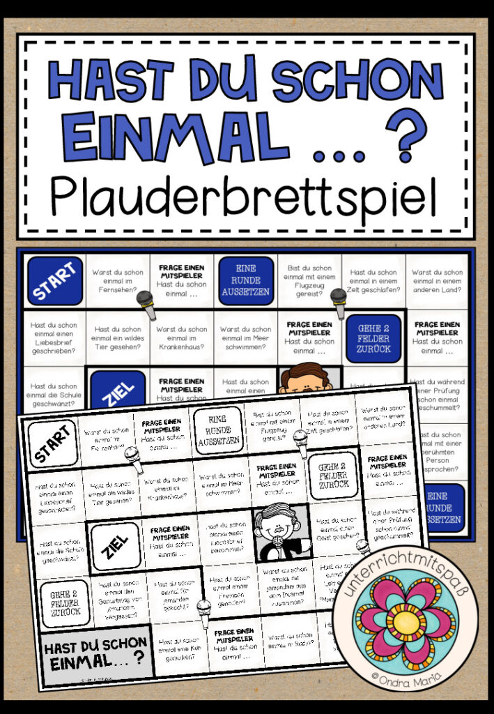 HAST DU SCHON EINMAL …? – Plauderbrettspiel