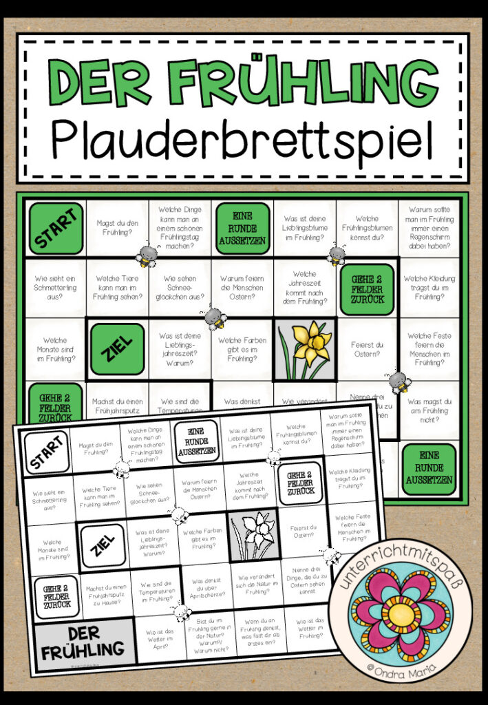 DER FRÜHLING – Plauderbrettspiel