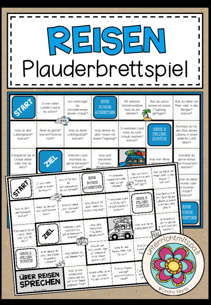 REISEN – Plauderbrettspiel