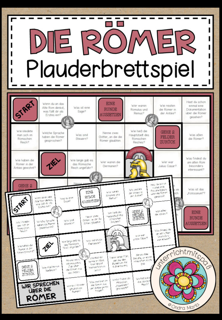 DIE RÖMER – Plauderbrettspiel