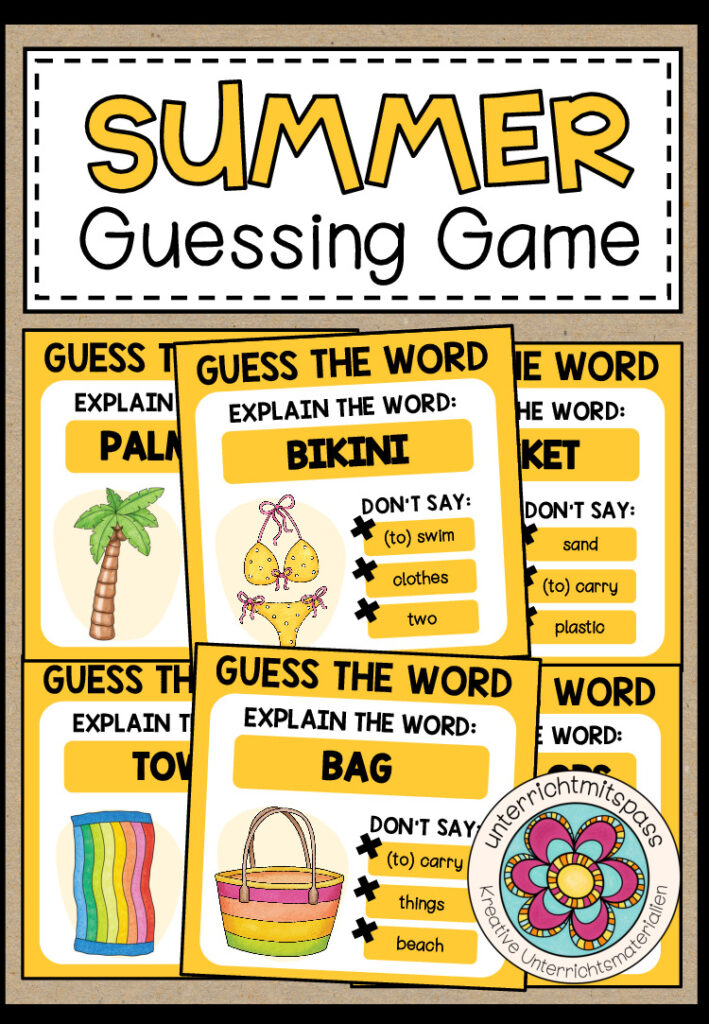 SUMMER – Guess the word