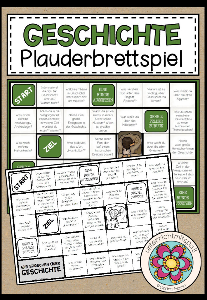 GESCHICHTE – Plauderbrettspiel