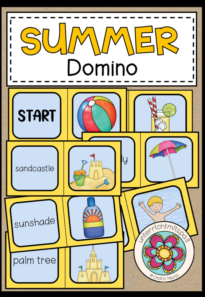 Summer – Domino (2 Spiele)