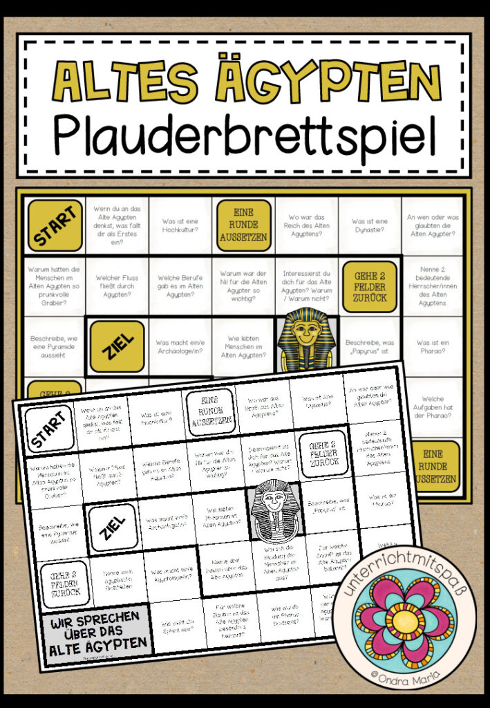 DAS ALTE ÄGYPTEN – Plauderbrettspiel