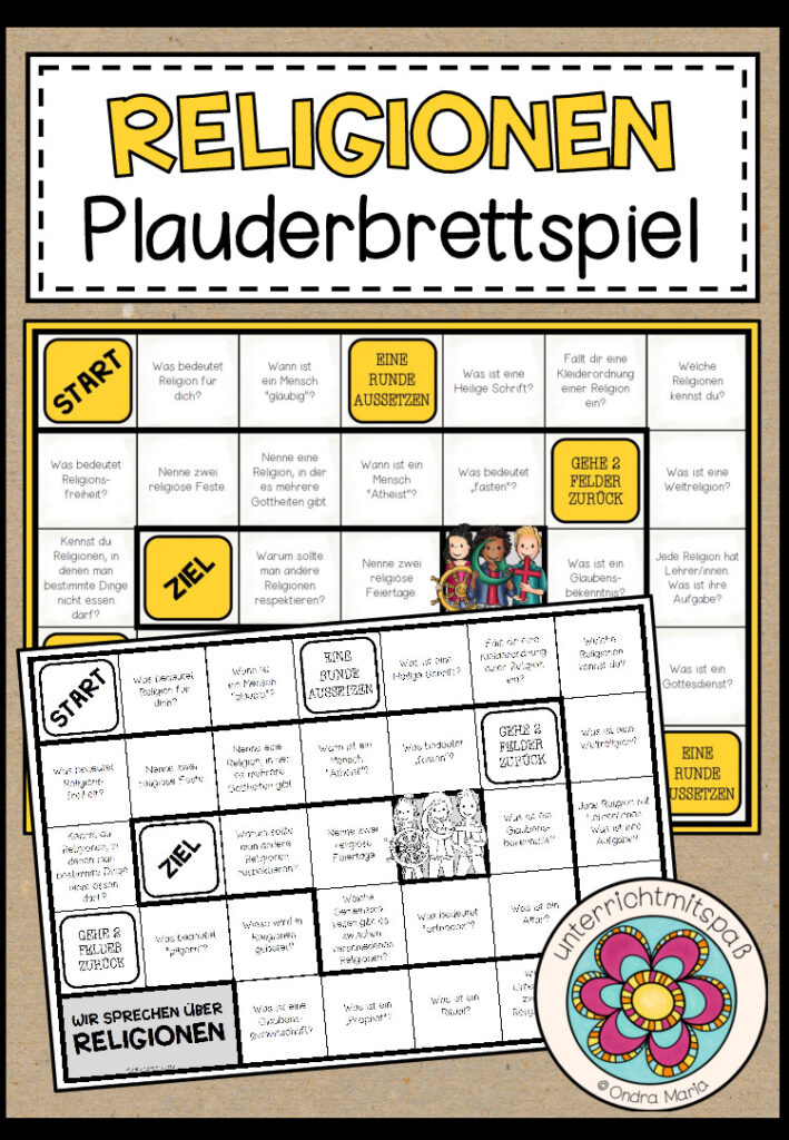 RELIGIONEN – Plauderbrettspiel