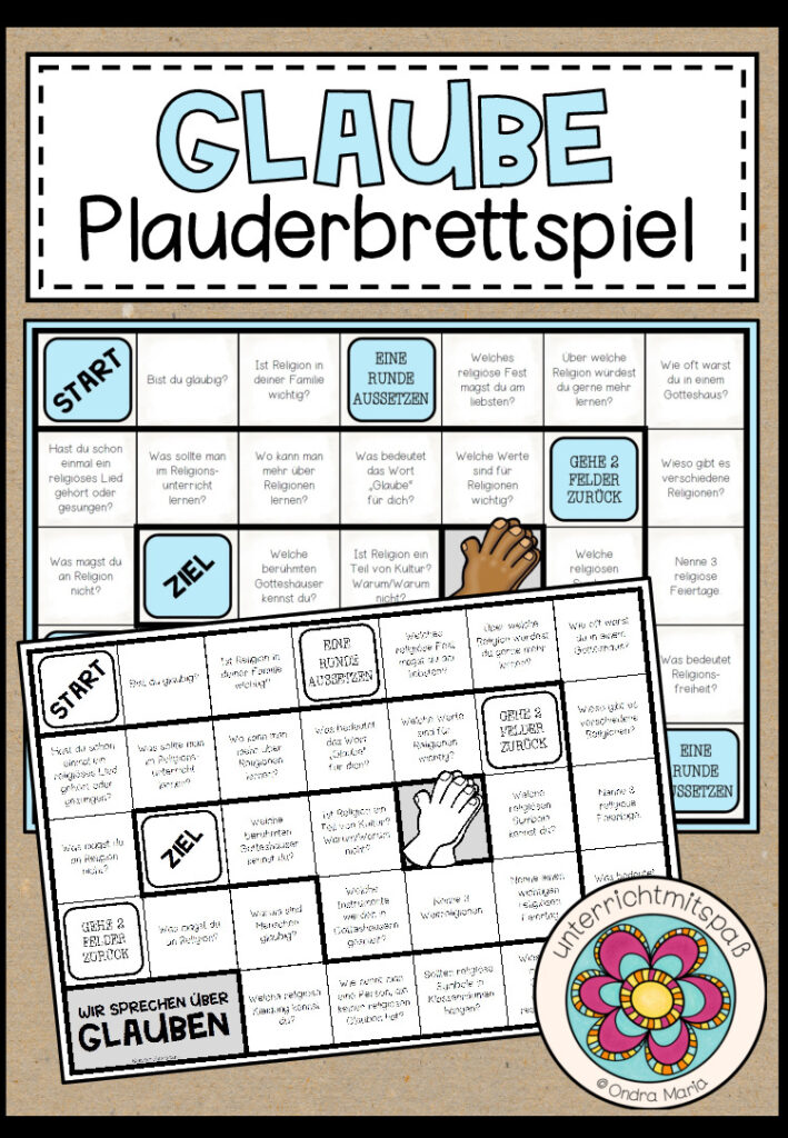 GLAUBE – Plauderbrettspiel