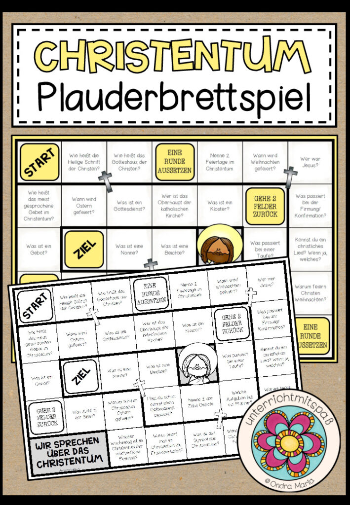 DAS CHRISTENTUM – Plauderbrettspiel