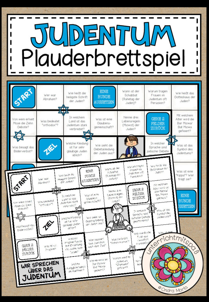 DAS JUDENTUM – Plauderbrettspiel