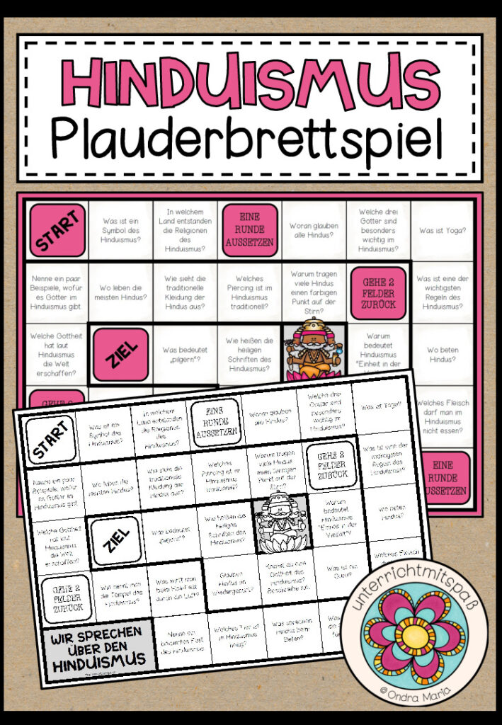 DER HINDUISMUS – Plauderbrettspiel