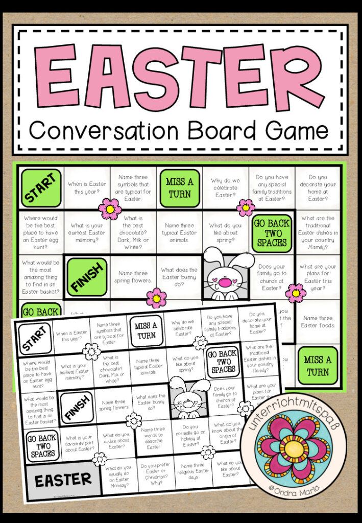 EASTER – Conversation Board Game