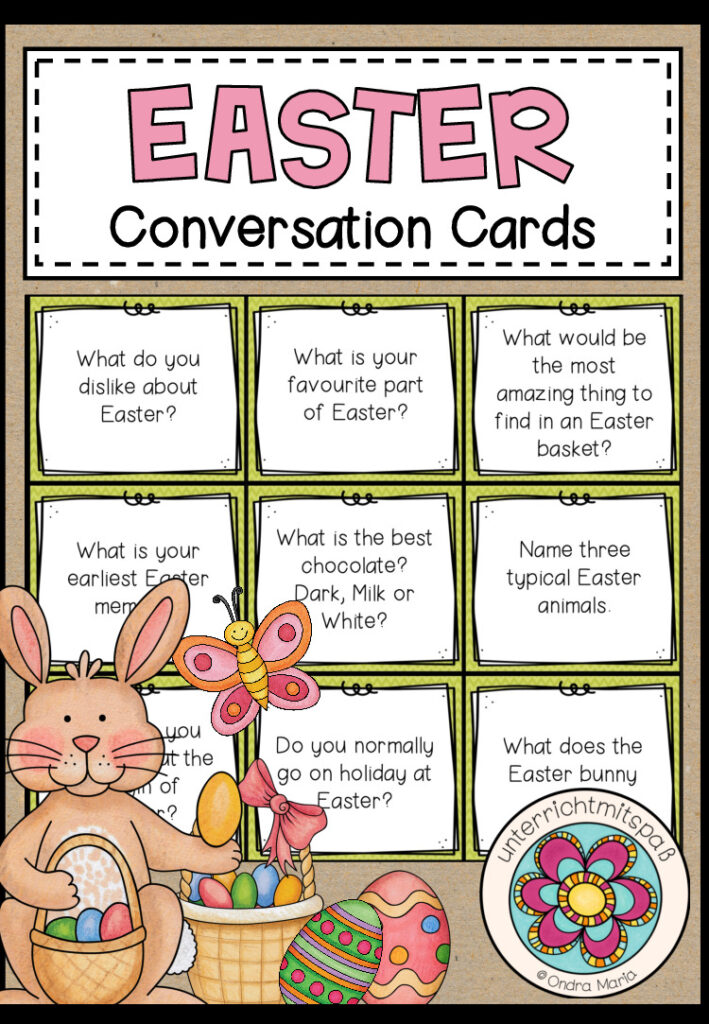 EASTER – Conversation Cards