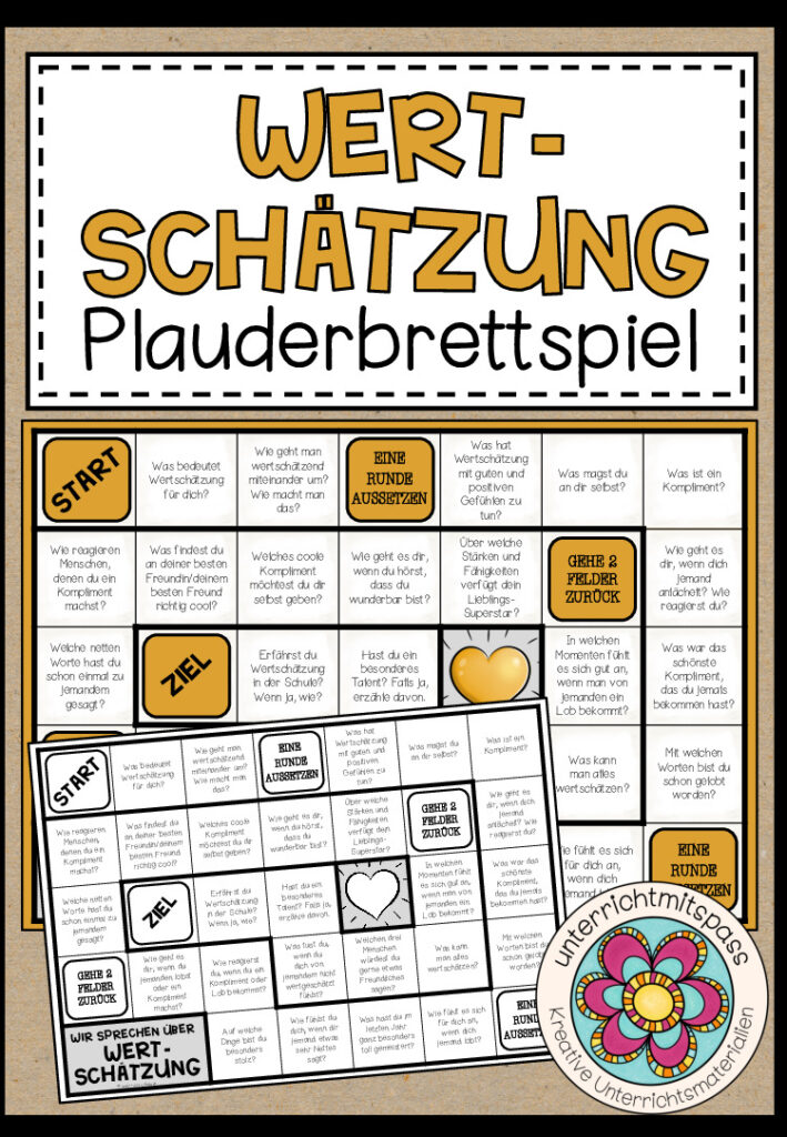 Wertschätzung – Plauderbrettspiel