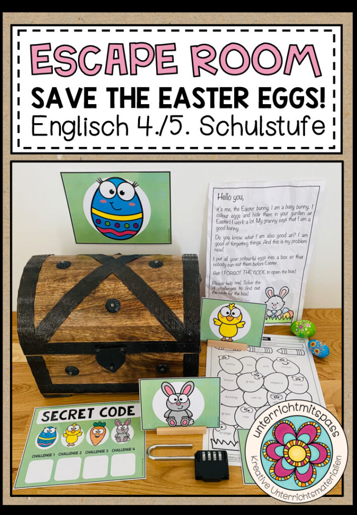 SAVE THE EASTER EGGS – Escape Room (Englisch 4./5. Schulstufe)