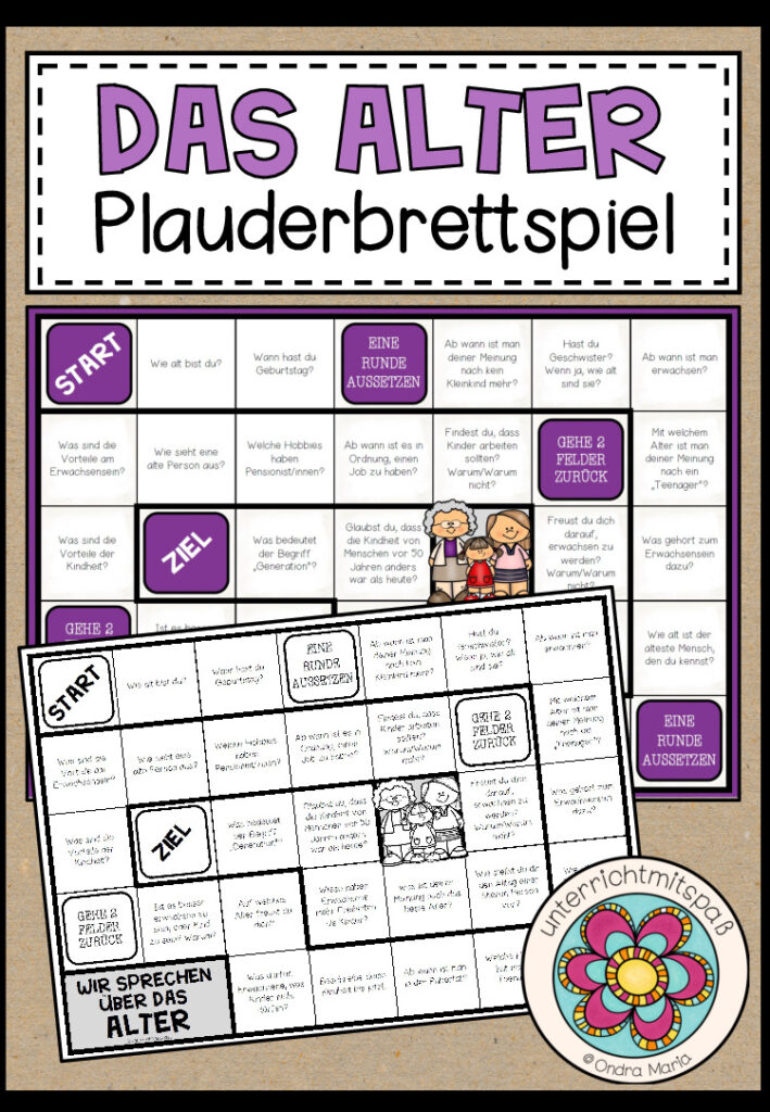 DAS ALTER – Plauderbrettspiel