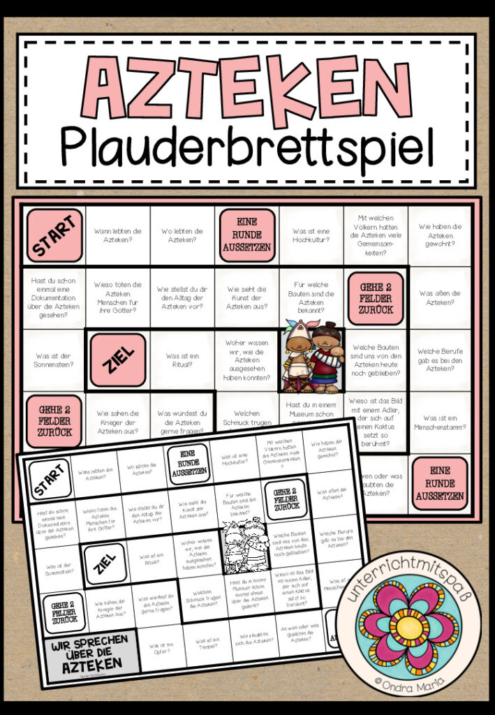 DIE AZTEKEN – Plauderbrettspiel