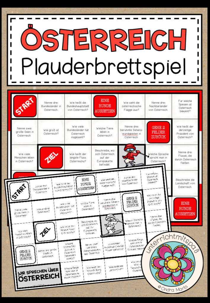ÖSTERREICH – Plauderbrettspiel