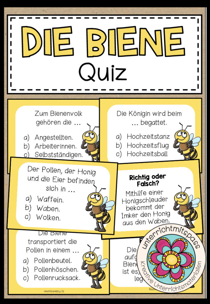 DIE BIENE – Quiz Karten
