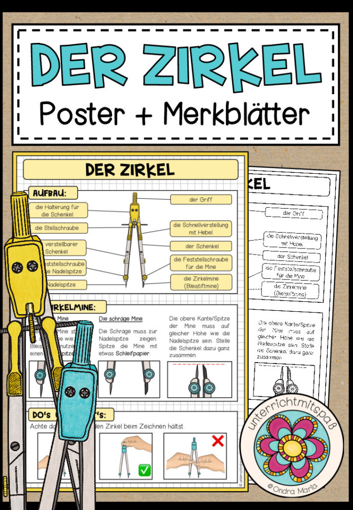 DER ZIRKEL – Poster + Merkblätter