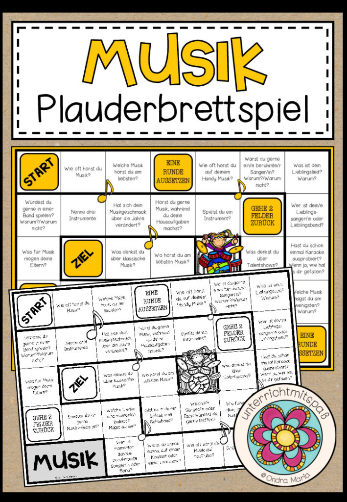 MUSIK – Plauderbrettspiel